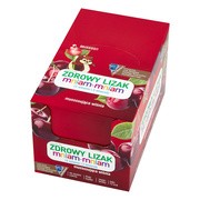 Zdrowy Lizak Mniam-Mniam 12 witamin i 2 minerały, mussssująca wiśnia, 40 szt. https://azcdn.doz.pl/image/d/product/d12f38cf-scale-180x180.png