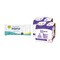 Zestaw 2x Nutridrink Protein, smak brzoskwinia-mango, płyn, 4 x 125 ml + INTENO Soft Care, chusteczki pielęgnacyjne, 10 szt.