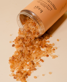 Hagi Korzenna Pomarańcza, sól do kąpieli z solą himalajską, 480 g