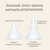 Lansinoh, butelka ze smoczkiem Natural Wave, rozmiar M, 240 ml