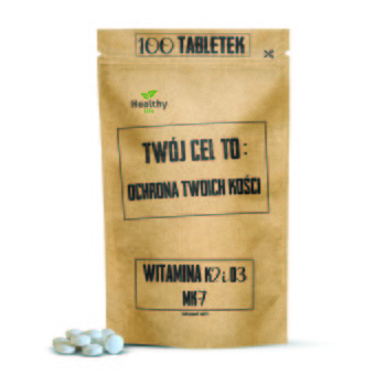 Twój Cel To Witamina K2 MK7 i D3, tabletki powlekane, 100 szt.