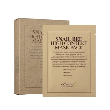 Benton Snail Bee High Content Mask, maska w płacie, 20 ml