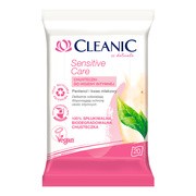 Cleanic Sensitive Care, chusteczki do higieny intymnej, 20 szt.