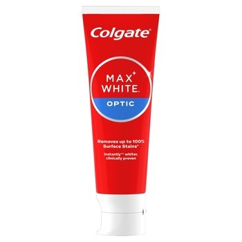 Colgate Max White Optic, wybielająca pasta do zębów natychmiastowy efekt, 75 ml