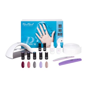 Neonail Zestaw Smart Set Premium, zestaw do manicure hybrydowego, 1 szt.