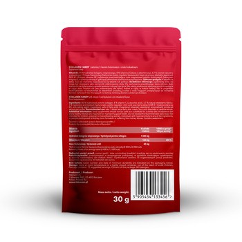 Intenson Collagen Candy, tabletki, smak truskawkowy, 60 szt.