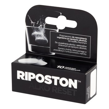 Riposton, tabletki musujące, 10 szt.