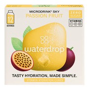 Waterdrop, Microdrink Sky Passion Fruit, kostki musujące do przygotowania napoju, 2 g x 12 szt. https://azcdn.doz.pl/image/d/product/44ce9377-scale-180x180.png