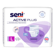 Seni Active Plus, majtki chłonne, rozmiar L, 10 szt.