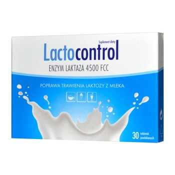 Lactocontrol, tabletki powlekane, 30 szt.