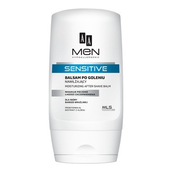AA Men Sensitive, balsam po goleniu nawilżający do skóry bardzo wrażliwej, 100 ml