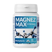 Erbafarm MagnezMax Cytrynian, tabletki, 90 szt. https://azcdn.doz.pl/image/d/product/3095702a-scale-180x180.png