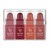 Golden Rose Matte Lipstick, zestaw 4 matowych mini pomadek do ust, nr 03, 4 g