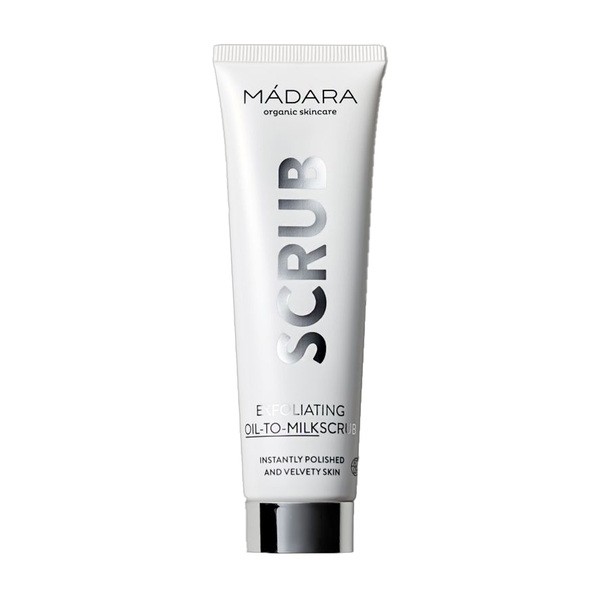 Madara Madara Cleansing, Exfoliating Oil-to-Milk Scrub, Gesichtspeeling, 60 ml — Inhaltsstoffe und Bewertung