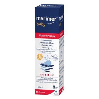 Marimer baby, hipertoniczny spray do nosa, 100 ml