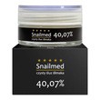 Snailmed, przeciwstarzeniowy krem do twarzy czarna perła z naturalnym śluzem ślimaka i kwasem hialuronowym, 50 ml