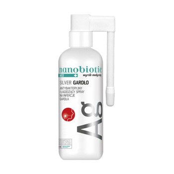 Nanobiotic Med Silver Gardło, spray do gardła, 30 ml