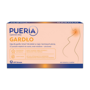 Pueria Gardło, pastylki miękkie, smak miodowo - cytrynowy, 15 szt.