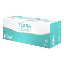 Vetfood Flora Balance, synbiotyk wspierający mikroflorę jelitową psów, kapsułki, 120 szt.