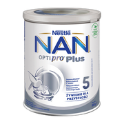 Nestle Nan Optipro Plus 5, produkt na bazie mleka, proszek, po 2,5 roku, 800 g
