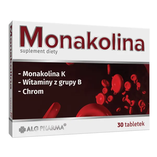 Monakolina K 10 mg 30 tabletek [Alg Pharma] - Alg Pharma