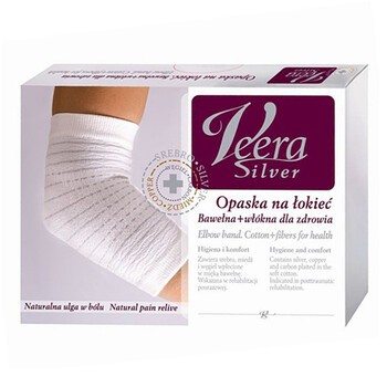 Veera Silver, opaska na łokieć, rozmiar XL