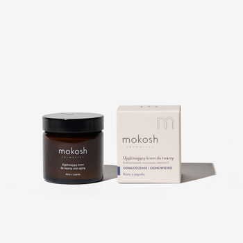 Mokosh, ujędrniający krem do twarzy anti-aging, róża z jagodą, 60 ml