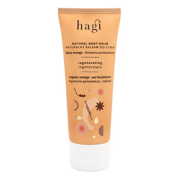 Hagi Natural, Korzenna Pomarańcza, balsam do ciała regenerujący, 75 ml
