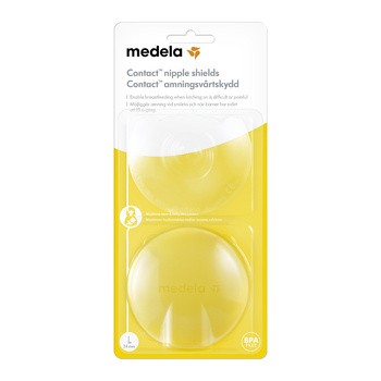 Medela Contact, nakładki silikonowe, rozmiar L, 2 szt.