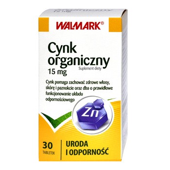 Cynk, 15 mg, tabletki, 30 szt. (Walmark)
