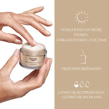 Eucerin Hyaluron-Filler + Elasticity krem na dzień SPF 15, do skóry dojrzałej, przeciwzmarszczkowy, 50 ml
