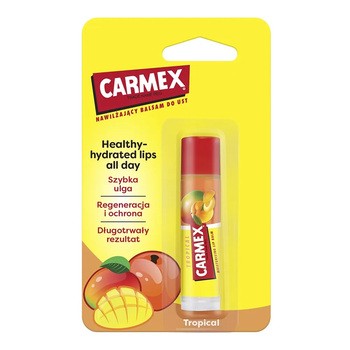 Carmex, balsam do ust, Tropical, sztyft, 4,25 g