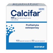 Calcifar, 400 mg jonów wapnia, kapsułki twarde, 100 szt.