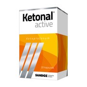 alt Ketonal Active, 50 mg, kapsułki twarde, 20 szt.