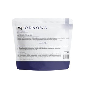 Mg12 Odnowa, sól jodowo-bromowa do kąpieli z Zabłocia, 4 kg
