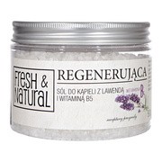 alt Fresh&Natural, regenerująca sól do kąpieli z lawendą i witamina B5, 500 g