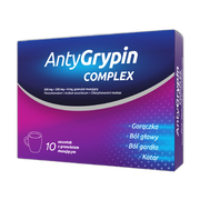Antygrypin Complex, musujący granulat, saszetki, 10 szt.