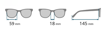 Brilo, okulary przeciwsłoneczne, damskie, model RE S689-2