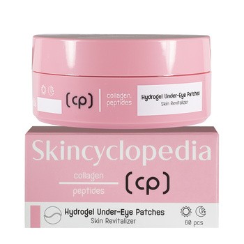 Skincyclopedia, hydrożelowe plastry pod oczy z kolagenem i peptydami, 60 szt.