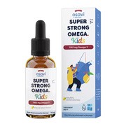Osavi, Super Strong Omega Kids 1160 mg Omega 3 cytrynowy, olej, 50 ml