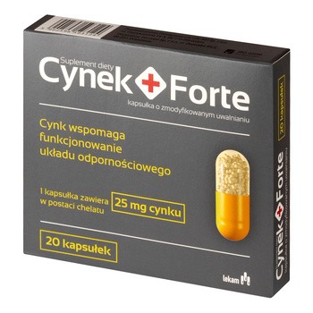 Cynek + Forte, kapsułki twarde, 20 szt.