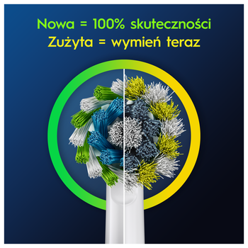 Oral-B, Cross Action, końcówki wymienne, 2 szt.