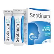 Septinum, tabletki do ssania na kaszel i chrypkę, 30 szt.
