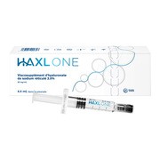 Haxl One 2%, wiskoelastyczny roztwór usieciowanego hialuronianu sodu do wstrzykiwań, 4,4ml https://azcdn.doz.pl/image/d/product/bc7b862b-scale-180x180.png