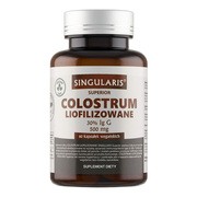 Singularis Superior Colostrum liofilizowane 30% lgG 500 mg, kapsułki, 60 szt. https://azcdn.doz.pl/image/d/product/c2f14cbc-scale-180x180.png