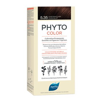 Phyto Color, farba do włosów, 5.35 złoty mahoń, 1 opakowanie