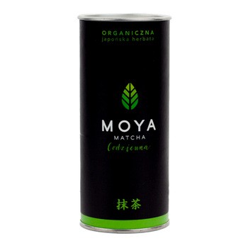 Moya, herbata japońska zielona matcha codzienna w puszce BIO, 30 g