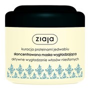 Ziaja, kuracja proteinami jedwabiu, wygładzająca maska do włosów, 200 ml https://azcdn.doz.pl/image/d/product/97478eb7-scale-180x180.png