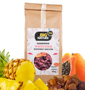Big Nature Harmonia owocowa, herbata Rodzinny Wieczór, 100 g