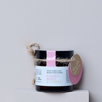Make Me Bio Garden Roses & Vanilla, różano-waniliowy krem dla skóry suchej i wrażliwej, 60 ml